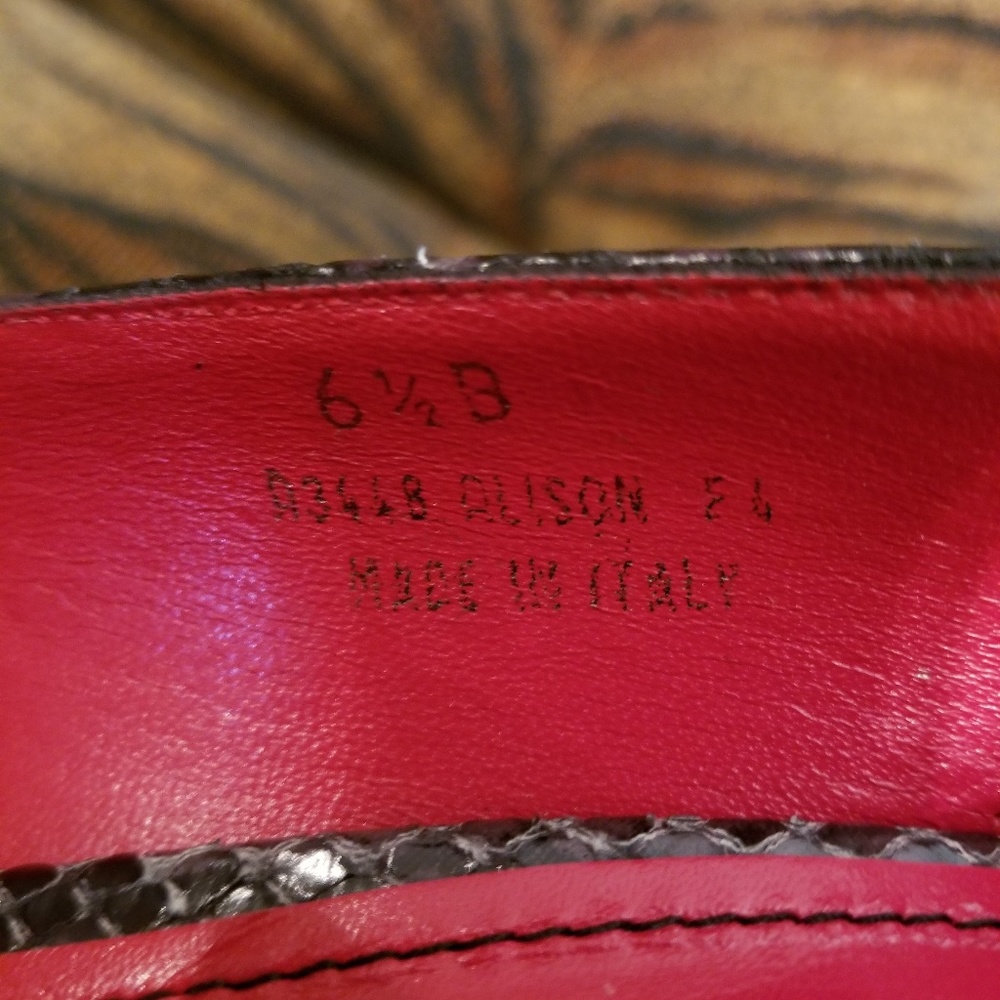 Coach Allison Python Pumps - image 6